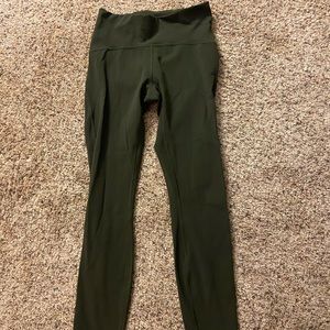 Lululemon Leggings (Army Green)
